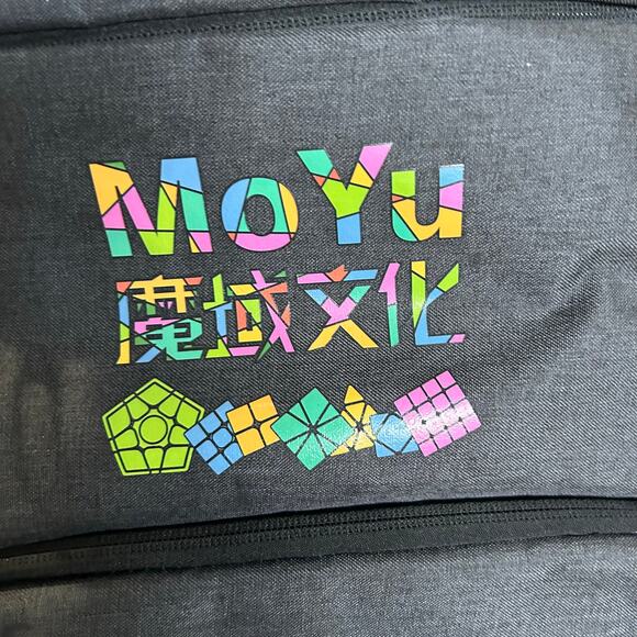 MoYu Speed Cube Backpack – Adjustable Padded Dividers – Black - Picture 2 of 4